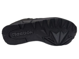 Зимние Reebok Classic Leather черные - фото подошвы