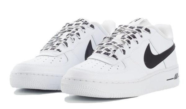 Nike Air Force 1 LV8 NBA бело-черные (40-45)