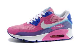 Nike Air Max 90 Hyperfuse бело-розовые (35-40)