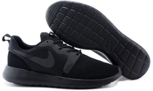 Nike Roshe Run Hyperfuse QS черные (35-45)