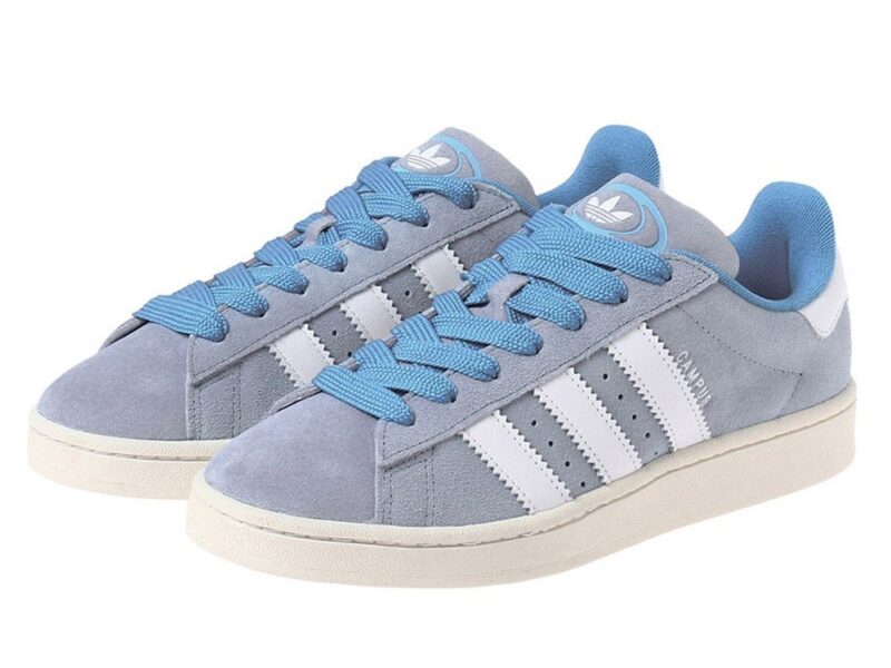 Adidas Campus 00s Sky Blue голубые замшевые мужские-женские (36-44)