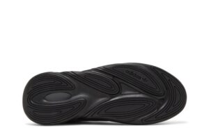 Adidas Ozelia серо-черные кожаные  мужские-женские (40-44)